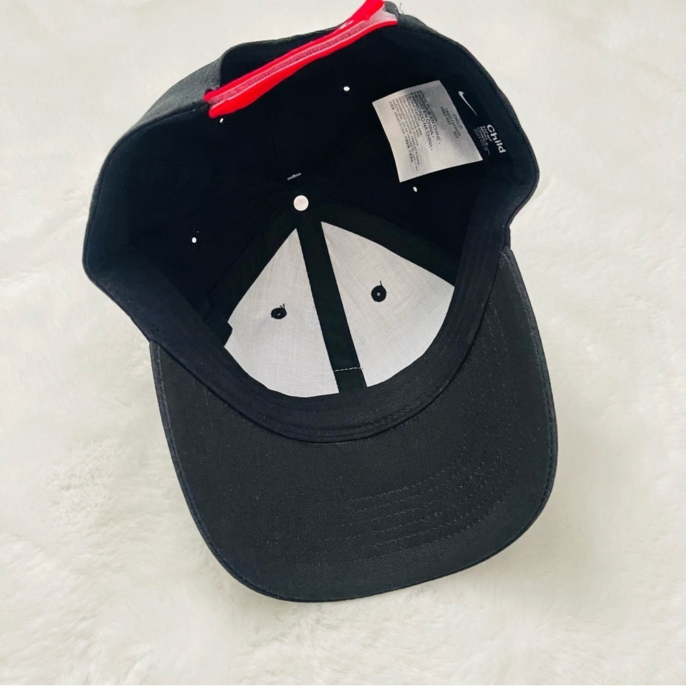 Nike Kids Black Hat with Blue Accents - Picture 5 of 7